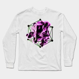 3D Abstract Design Long Sleeve T-Shirt